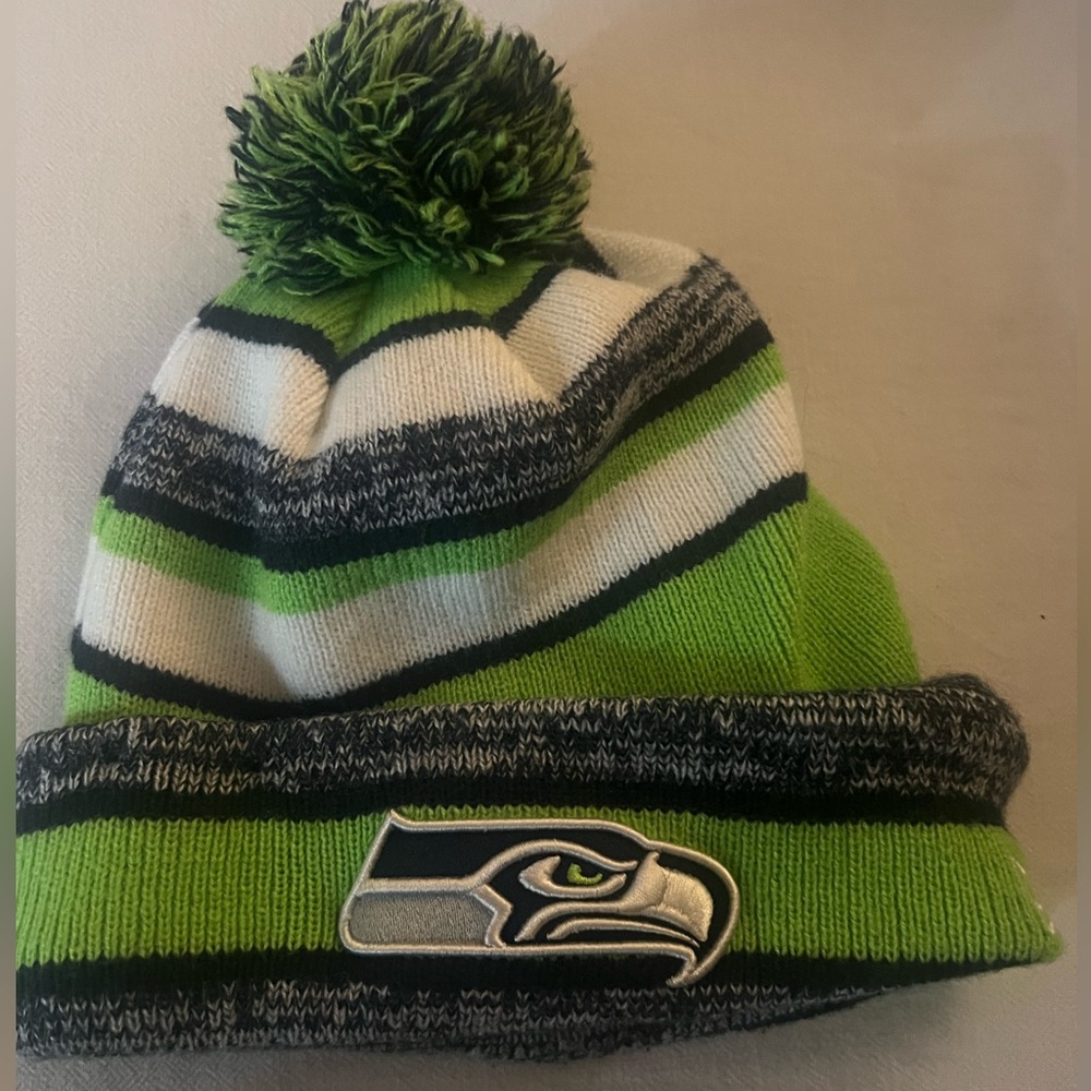 Seahawks NFL sideline beanie